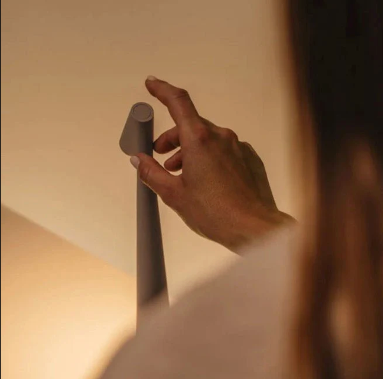 Nordic Minimalist Design Mood Lamp | Cordless | Rechargeable | Dimmable | Reading Lamp | Table Lamp