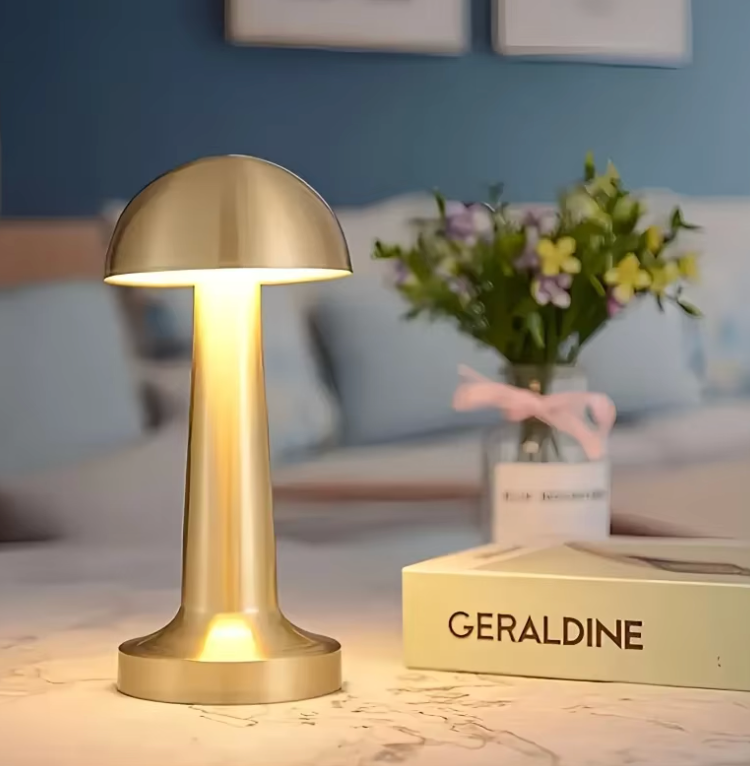 Cordless Dimmable LED Rechargeable Table Lamp LuxDesign - Modern via Touch | Living Room | Reading Lamp | Bedside Lamp