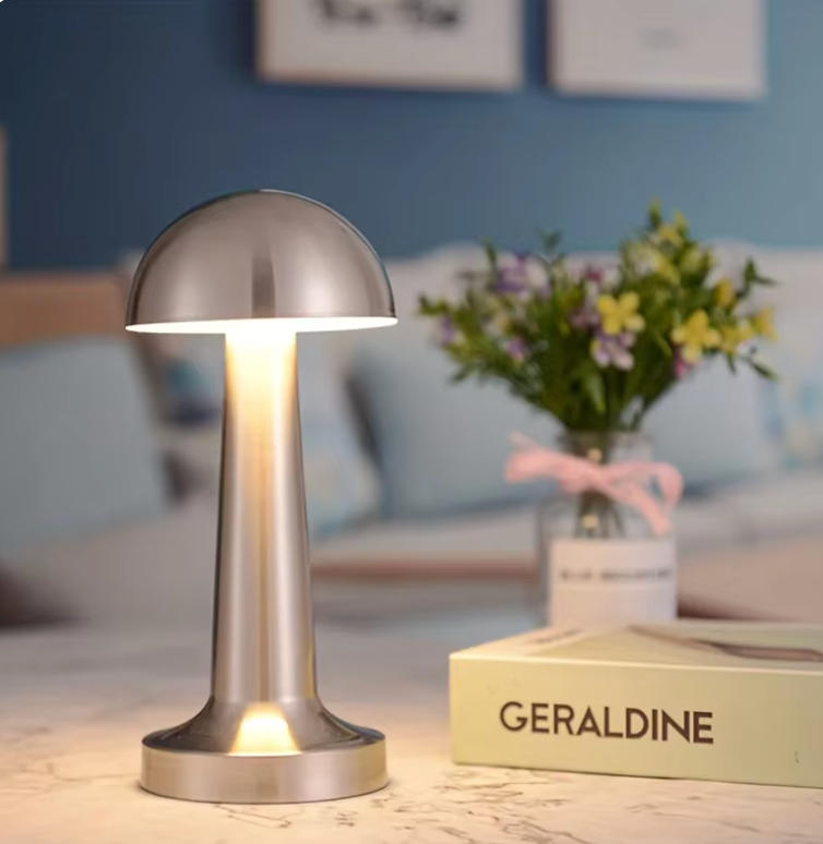 Cordless Dimmable LED Rechargeable Table Lamp LuxDesign - Modern via Touch | Living Room | Reading Lamp | Bedside Lamp