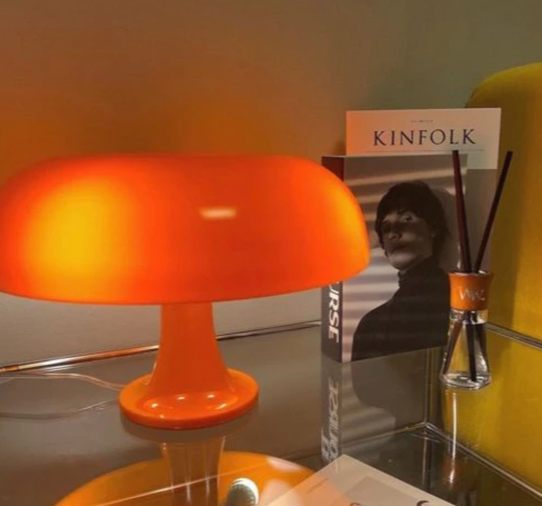 GlowLamp - Nordic Mushroom Table Lamp | LED Rechargeable | Cordless | Desk Lamp | Reading Lamp