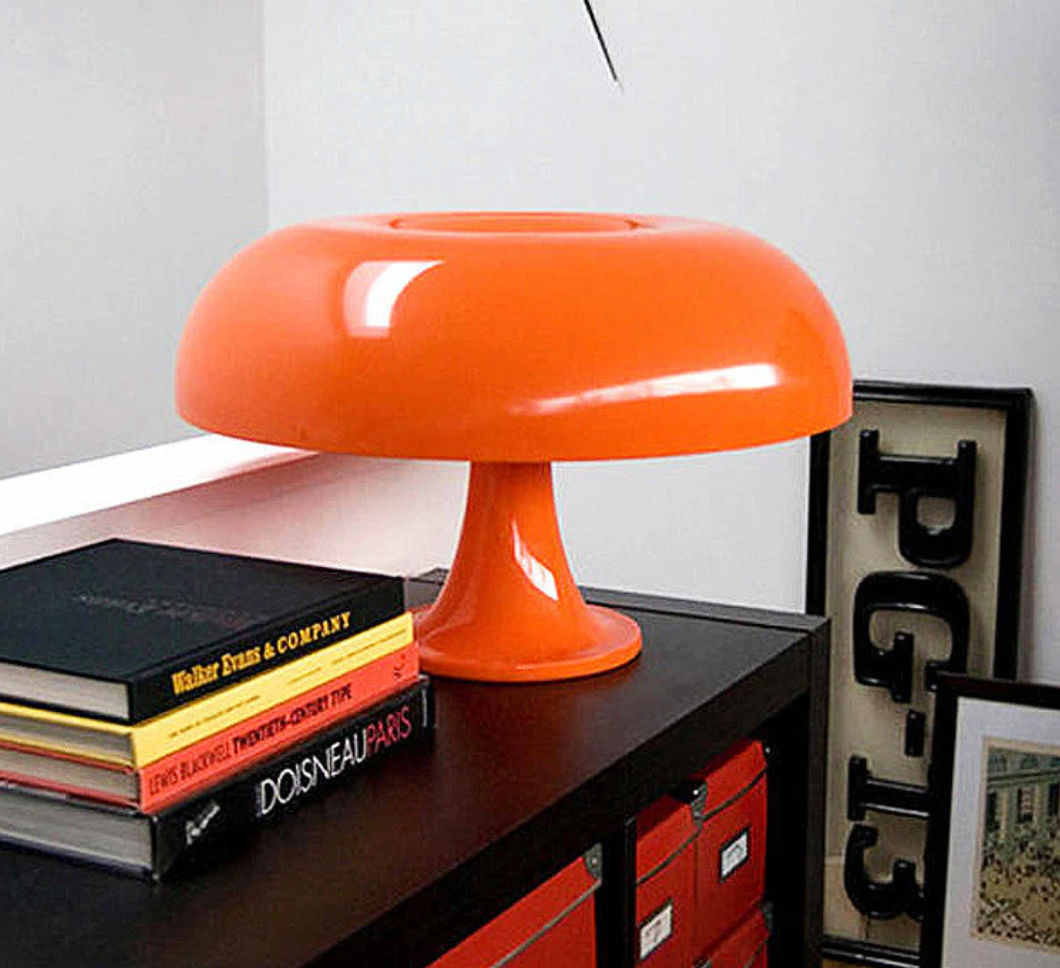GlowLamp - Nordic Mushroom Table Lamp | LED Rechargeable | Cordless | Desk Lamp | Reading Lamp