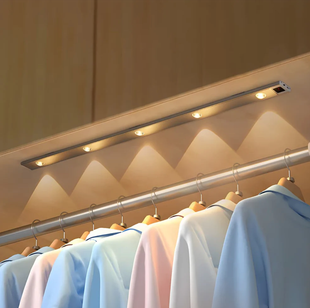 Cordless LED Light with Modern Built-In Motion Sensor