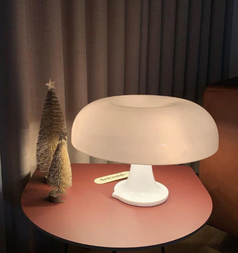 GlowLamp - Nordic Mushroom Table Lamp | LED Rechargeable | Cordless | Desk Lamp | Reading Lamp