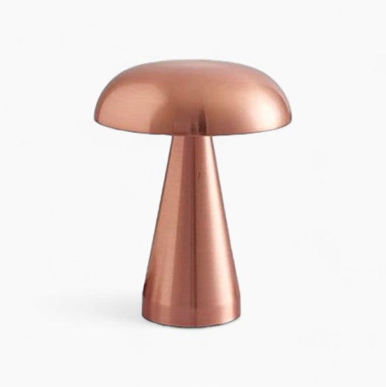 Mushroom LunaLamp - Rechargeable Cordless Table Lamp with 3-Color Touch Sensor