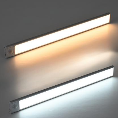 LazyStick - Wireless LED Cabinet Light with Motion Sensor – USB Rechargeable Lighting for Kitchen, Closet, Hallway & Stairs