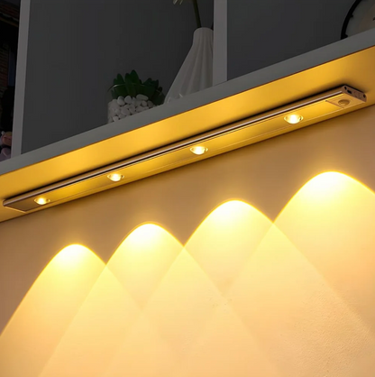 KitchenMotion - LED Under-Cabinet Light for Kitchen with Motion Sensor – Cordless, Rechargeable Battery & Dimmable
