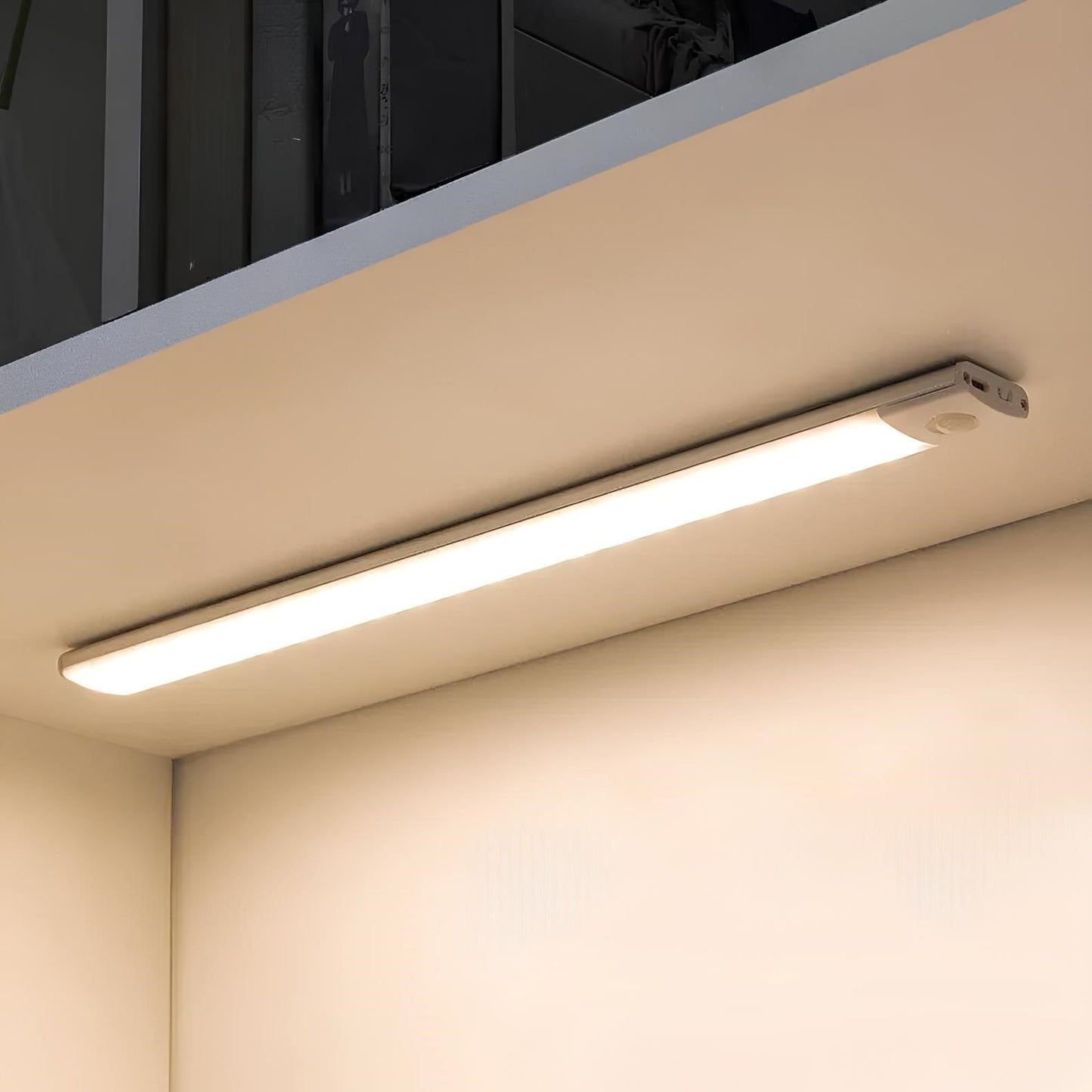 LazyStick - Wireless LED Cabinet Light with Motion Sensor – USB Rechargeable Lighting for Kitchen, Closet, Hallway & Stairs